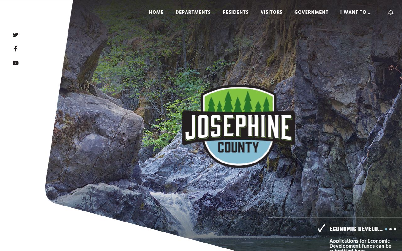 Josephine County official website for deed records and property information
